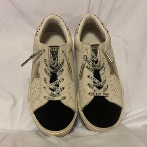 Vintage Havana Black and Cream Sneakers